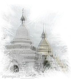 Birmania (Myanmar): Pagoda Maha Lawka Marazein (မဟာလောကမာရဇိန်စေတီ)