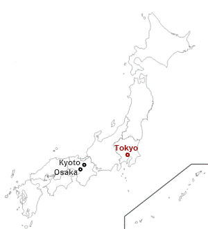 Dove si trova Tokyo: localizzazione