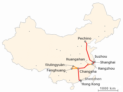 Itinerario di viaggio in Cina di 18 giorni: da Hong Kong a Pechino Cina: itinerario di 18 giorni da Hong Kong a Pechino