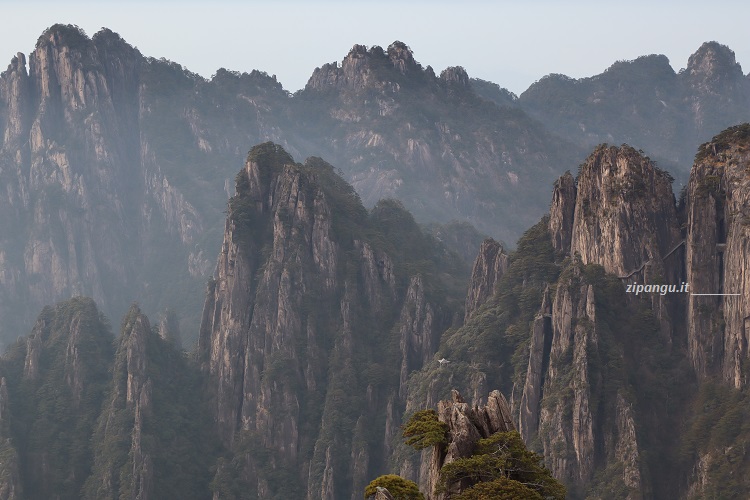 Cina: Monte Huangshan; tema centrale nella cultura cinese