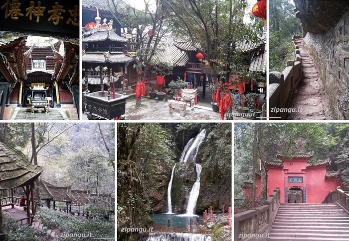 Cina: QingChengShan Dove andare in Cina: Monte QingCheng
