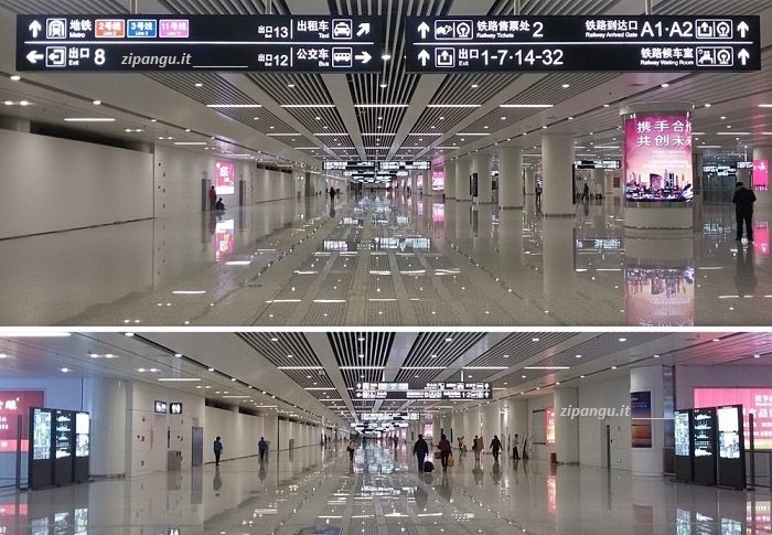 Viaggiare in metropolitana in Cina: la Stazione di FuTian a Shenzhen