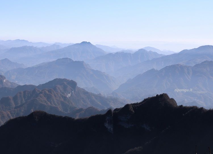 Cina: Zhangjiajie; dintorni del TianmenShan