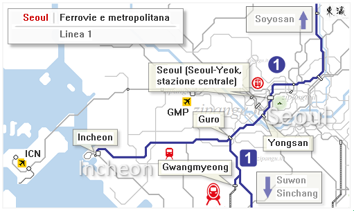 Seoul: Linea 1