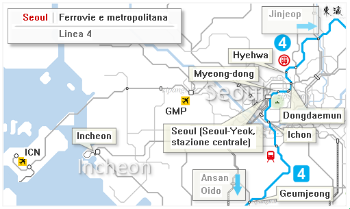 Seoul: Linea 4
