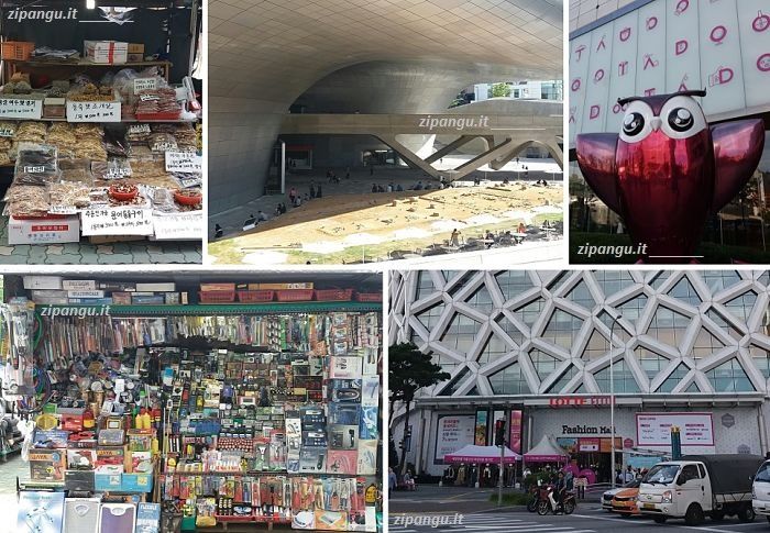 Sette giorni in Corea: visita a Seoul; quartiere di Dongdaemun