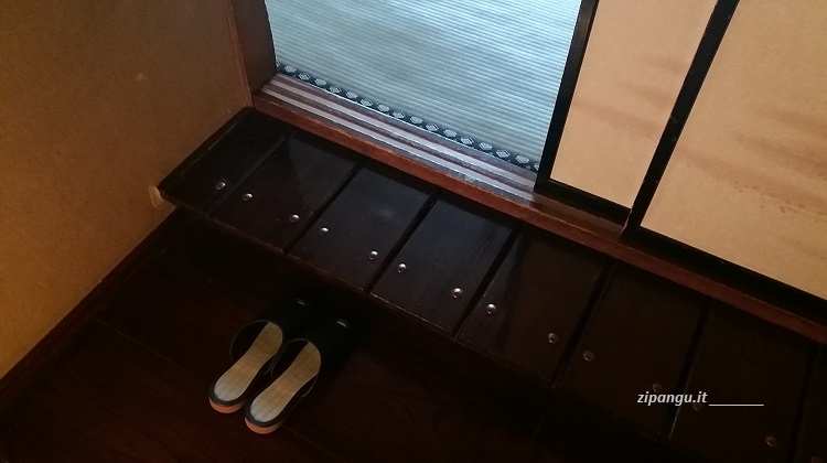 Sandali da interno in Giappone