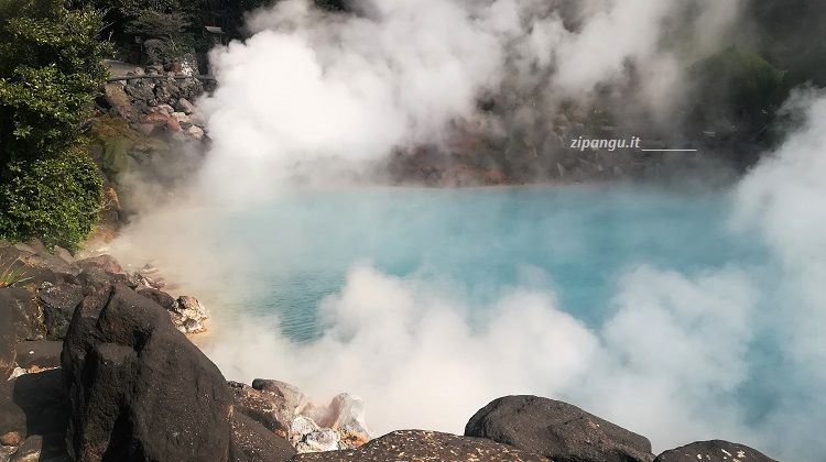 Itinerario in Kyushu: Beppu; visita all'Umi-jigoku