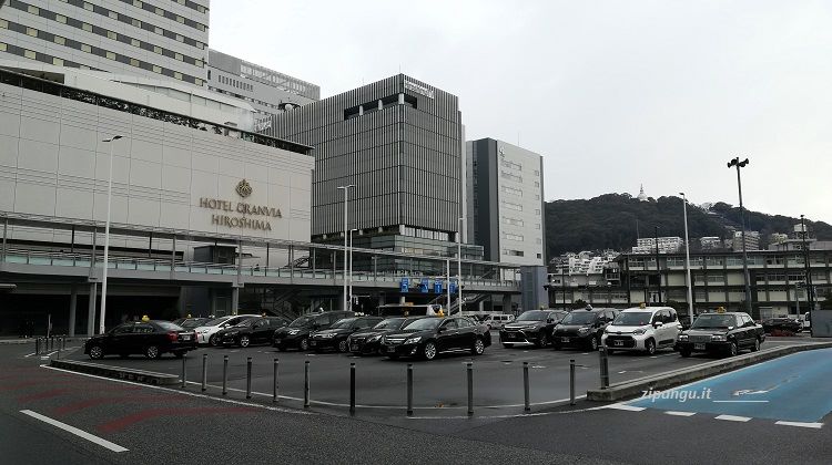 Un albergo presso la Stazione di Hiroshima (Hiroshima-Eki)