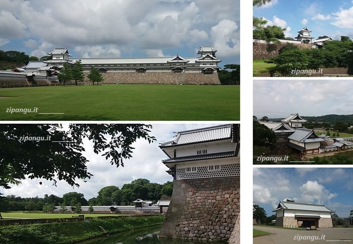 Kanazawa: il Castello di Kanazawa, architetture principali