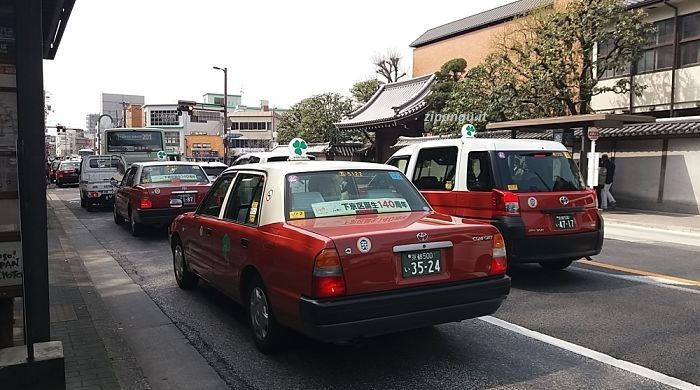 Taxi a Kyoto