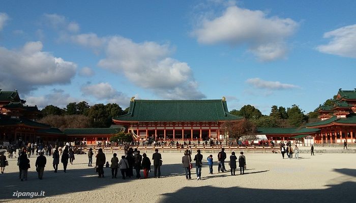 Santuario di Heian (Kyoto): edifici principali