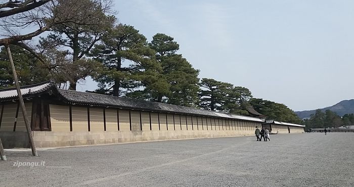 Palazzo Imperiale di Kyoto (Kyoto Gosho): cinta perimetrale