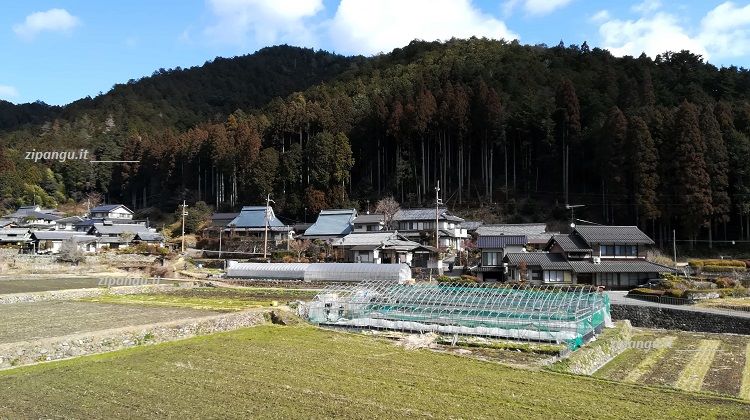 Visita a Ohara (Kyoto): campi coltivati e case tradizionali del villaggio