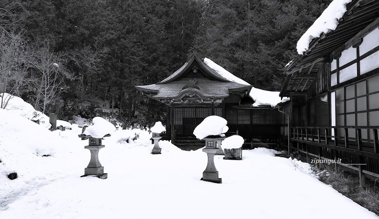 Dodici giorni in Giappone; itinerario via Takayama; tempio Dairyu-Ji