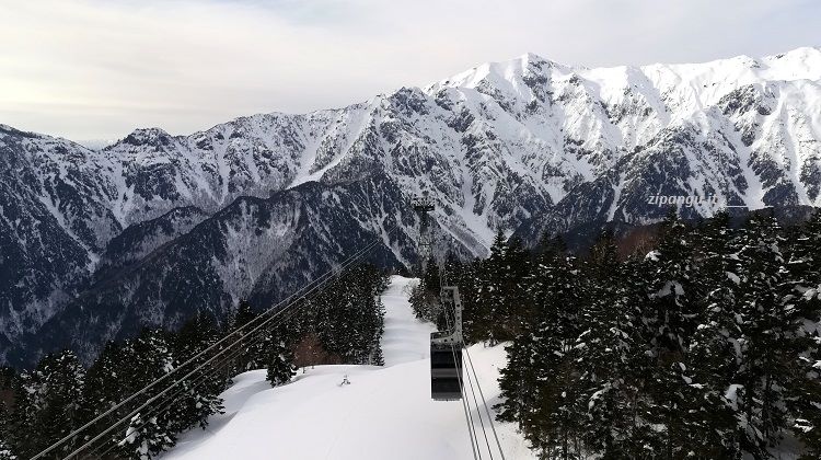 Diciotto giorni in Giappone: soggiorno a Okuhida; la Funivia di Shin-Hotaka