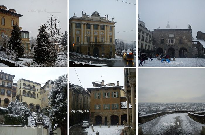 Itinerario a Bergamo in inverno: tra Città Bassa e Città Alta