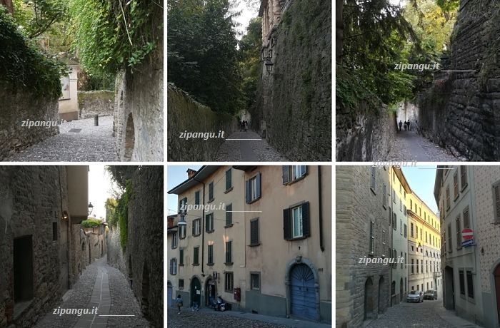 Bergamo Alta: alcune delle vie più pittoresche