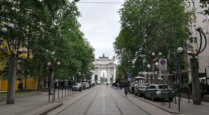Dove alloggiare in zona Sempione (Milano): dintorni di Corso Sempione; Arco della Pace