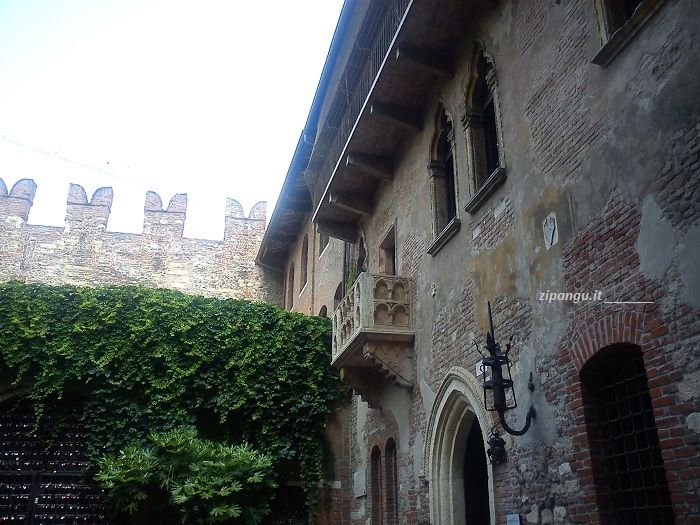 Verona: centro storico, Balcone di Giulietta
