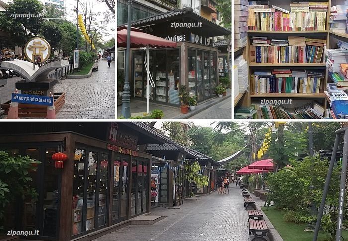 Cosa fare a Hanoi: acquistare un libro presso la Pho Sach (Via del Libro)