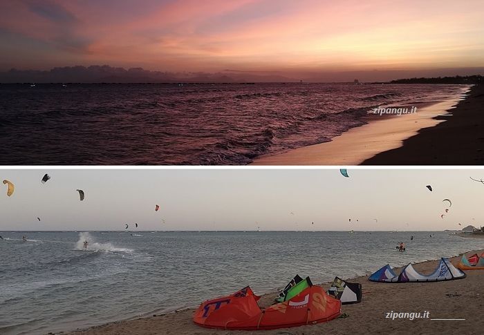 Spiagge ventose in Vietnam: litorale a nord di Phan Rang
