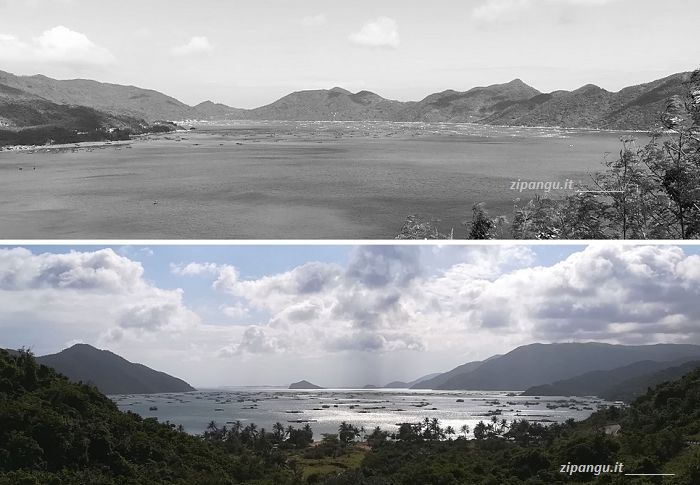 Itinerario costiero in moto in Vietnam: tra Nha Trang e Tuy Hoa; Baia di Vung Ro